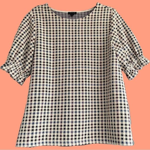 Ann Taylor Tops - ANN Taylor houndstooth blouse